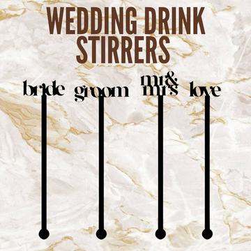 Wedding Drink Stirrer