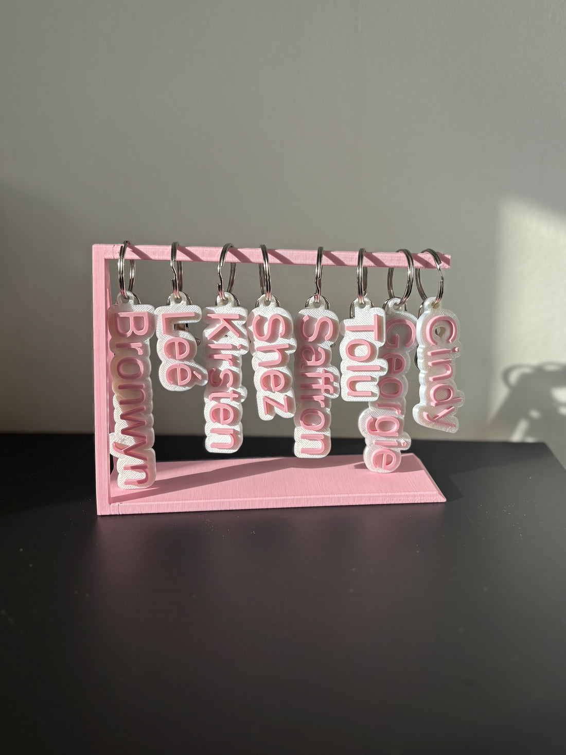 Bulk Custom 3D Printed Name Keychains – Sets of 10, 20 or 30 | Personalised Favour Gifts