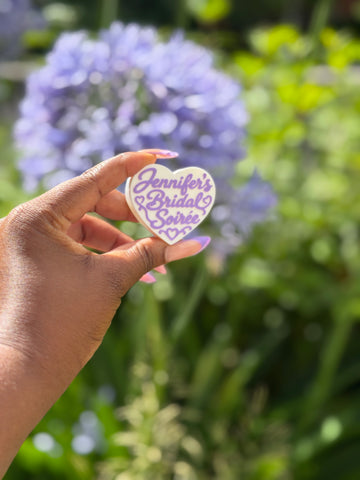 Custom Personalised Straw Toppers – Bridal Soirée, Hen Party & Event Favours
