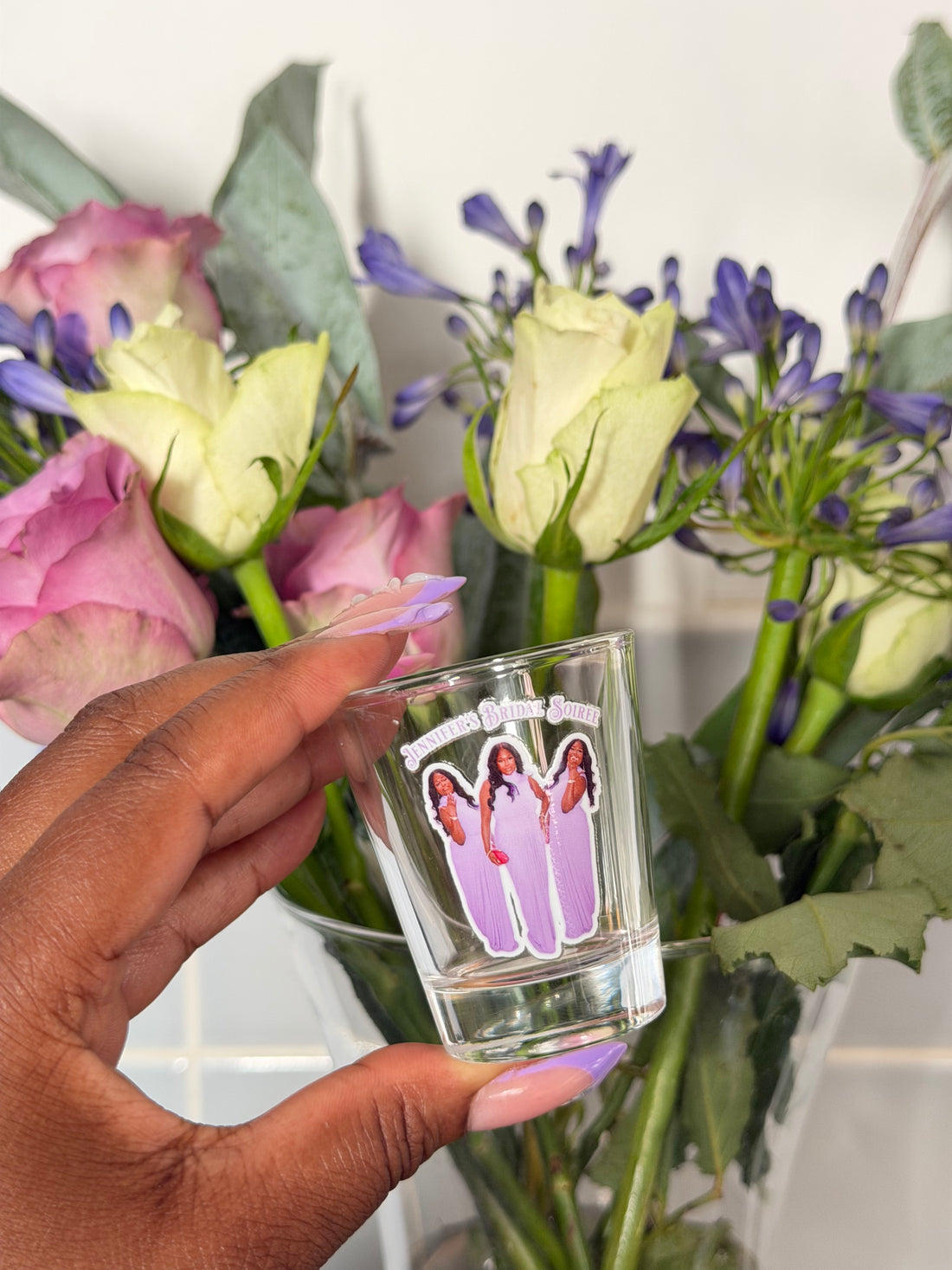 Custom Personalised Shot Glasses – Wedding Favours, Hen Parties & Events