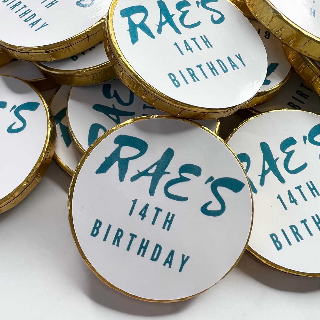 Personalised Chocolate Coins