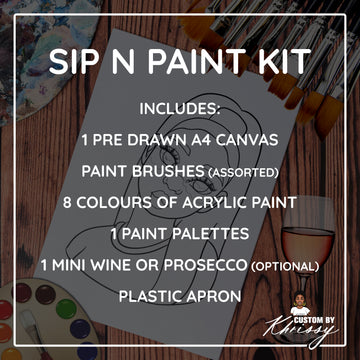 Sip And Paint Kit