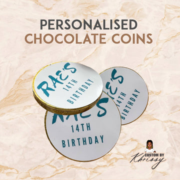 Personalised Chocolate Coins