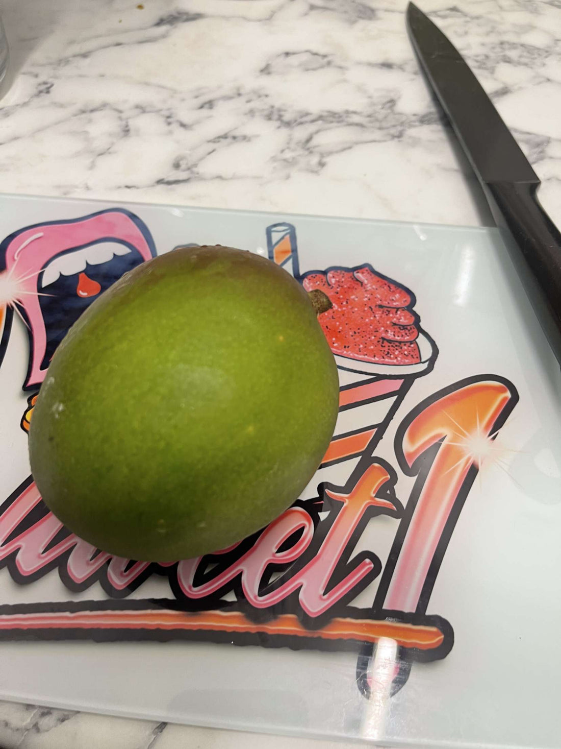 Custom Glass Cutting Chopping Board